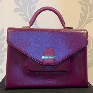 Ted Baker Purple Satchel Handbag